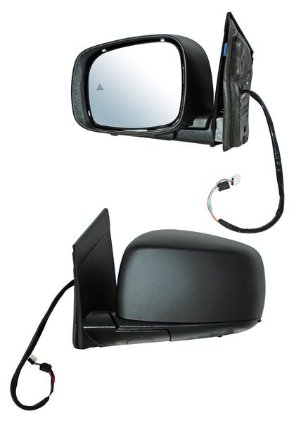 ESPEJO IZQUIERDO ELÉCTRICO PARA PINTAR CON DESEMPAÑANTE CON SENS PUNTO CIEGO 7 PINES PWY MTP DDD DODGE / CHRYSLER CARAVAN/ TOWN & COUNTRY 2008-2019 TYG