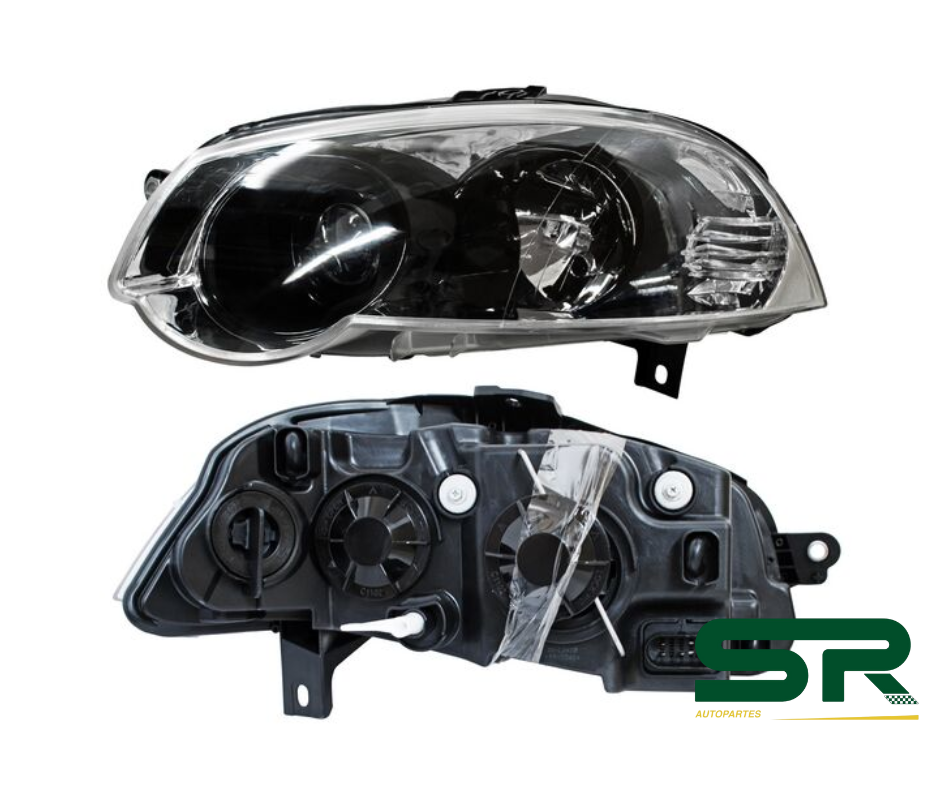 FARO IZQ C/AROS NEGROS DODGE RAM 700 15-20 TYC