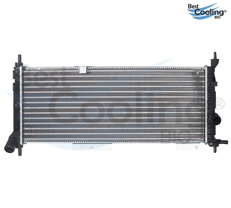 RADIADOR ALUMINIO ANTICONGELANTE CHEVROLET CHEVY 4L 1.4 LTS 1994-2012 CHEVY 4L 1.6 LTS 1996-2012 CON A/C TRANSMISIÓN MANUAL 32MM 93242169 35634 BEST COOLING