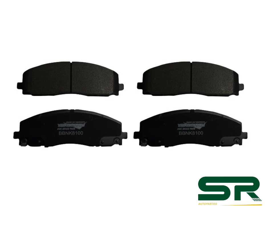 BALATA DEL SEMIMETÁLICA (TOWN & COUNTRY/GRAND CARAVAN 3.6L 11-19) DODGE JOURNEY 2.4L/3.5L/3.6L 09-20 YOKOMITSU
