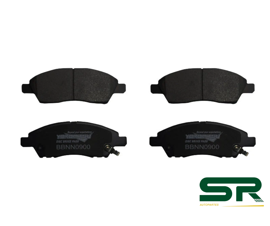 BALATA DEL SEMIMETÁLICA (V-DRIVE/MARCH 11-24/NOTE 14-19/TY YARIS 23-24) NISSAN VERSA 1.6L 12-19 YOKOMITSU