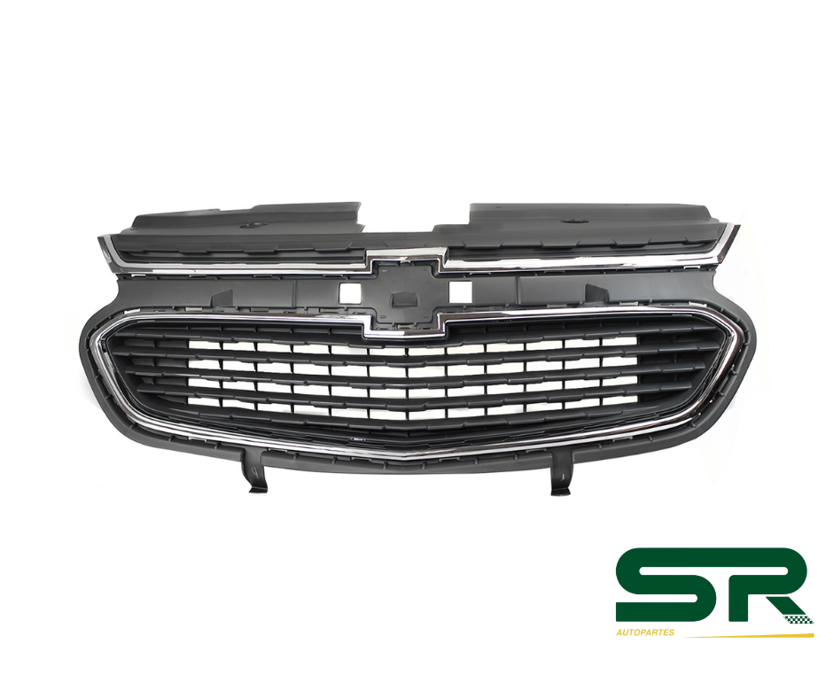 PARRILLA NEGRA C/FILO CROMADO CHEVROLET AVEO 18-23 FPI