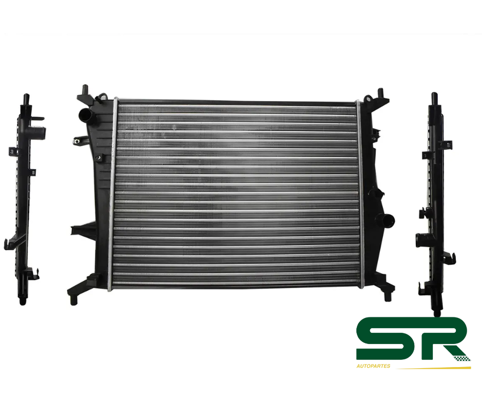 RADIADOR AGUA C/S AIRE STD 520*400*16MM T/MECANICO CHEVROLET AVEO 1.5L 18-23 ISAKA