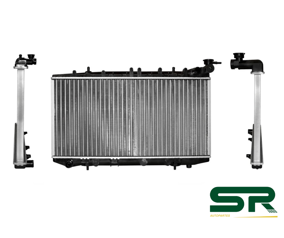 RADIADOR AGUA C/S AIRE STD 670*340*20MM 16VAL (SENTRA B-14/TSUBAME) T/MECANICO NISSAN TSURU III 95-17 ISAKA
