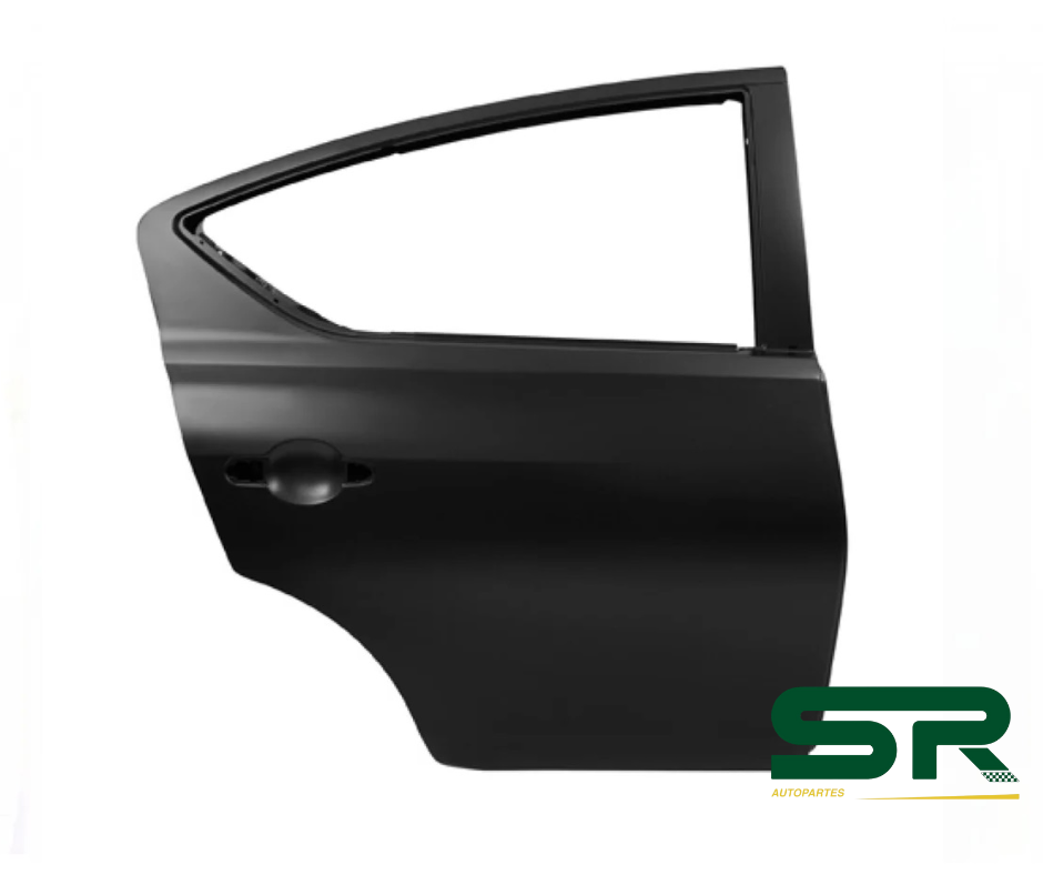 PUERTA TRASERA DER (V-DRIVE 20-24) (COLOR/NEGRO) NISSAN VERSA 12-19 ISAKA