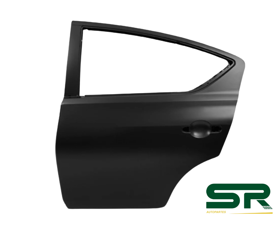 PUERTA TRASERA IZQ (V-DRIVE 20-24) (COLOR/NEGRO) NISSAN VERSA 12-19 ISAKA