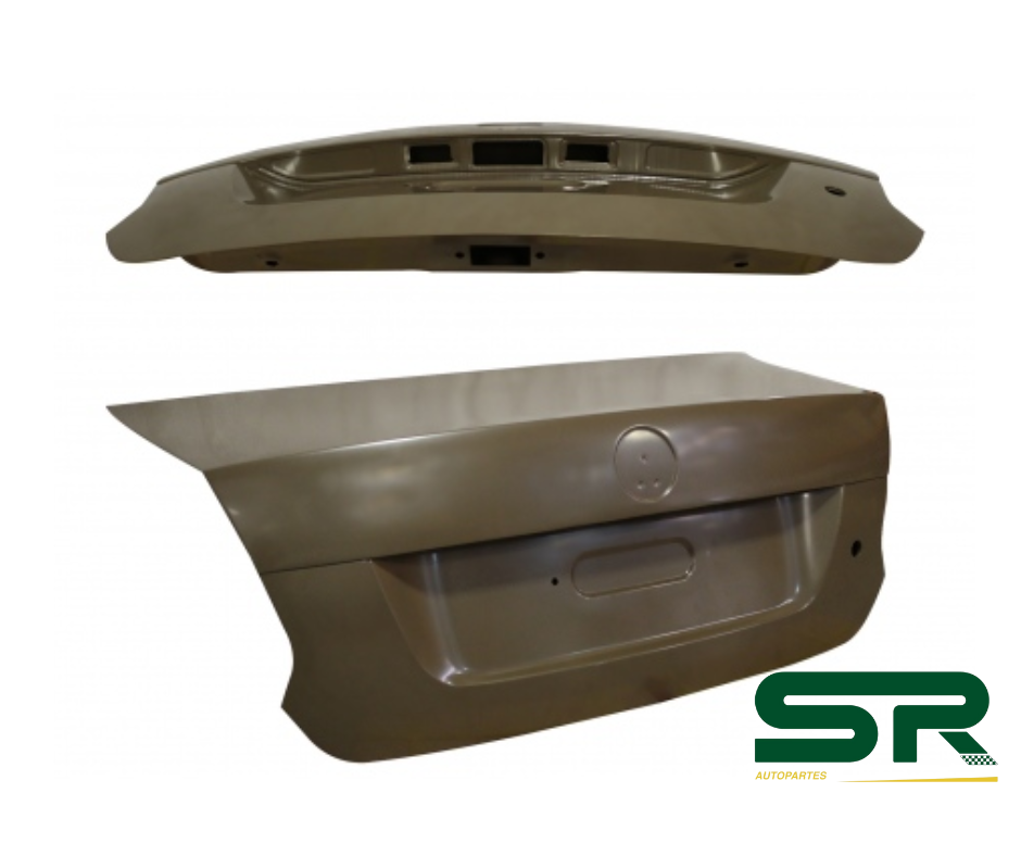 TAPA CAJUELA C/HOYO P/CILINDRO LUCES Y CHAPA (COLOR/GRIS) VOLKSWAGEN VENTO 14-19 ISAKA