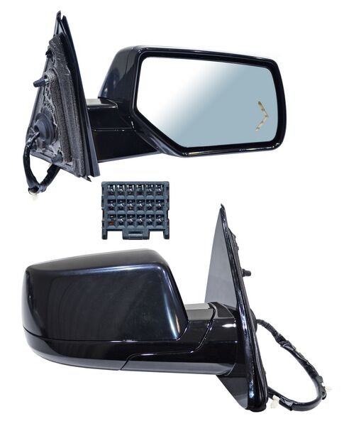 ESPEJO DERECHO PICKUP ELÉCTRICO PARA PINTAR CON DESEMPAÑANTE CON DIRECCIONAL CON LUZ INFERIOR CON MEM 14 PINES CCCC2 CHEVROLET CHEV 2014-2017 TYG