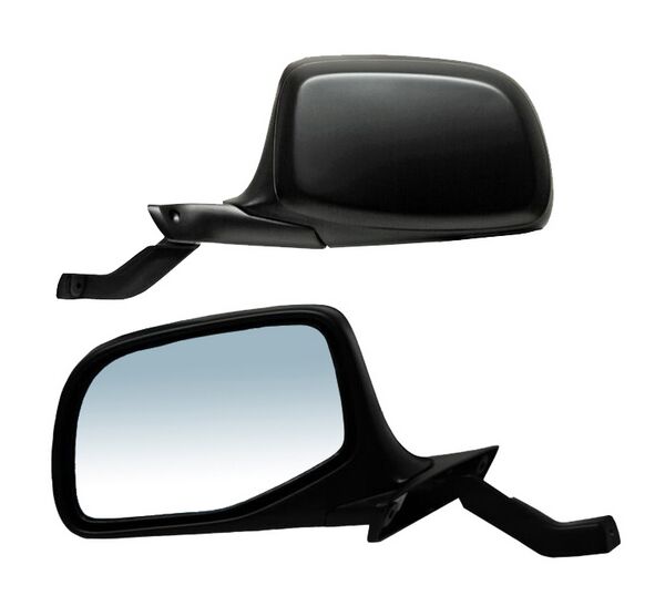 ESPEJO IZQUIERDO PICKUP SIN CONT NEGRO LIGHTNING/ BASE/ XL/ EDDIE BAUER/ XLT/ F150/ F250/ F350 FORD 1992-1996 TYG