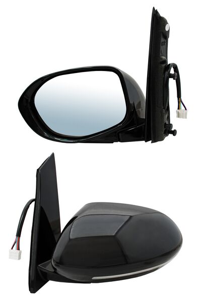 ESPEJO IZQUIERDO ELÉCTRICO CON DESEMPAÑANTE CON DIRECCIONAL CON MEM PARA PINTAR TOURING/ EX-L/ SE/ LX/ EX HONDA ODYSSEY 2014-2017 TYG