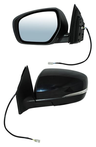 ESPEJO IZQUIERDO ELÉCTRICO 11 PINES CON DIRECCIONAL CON DESEMPAÑANTE PARA PINTAR CON SENSOR DE PUNTO CIEGO CON MEMORIA MAZDA CX-9 2013-2015 TYG