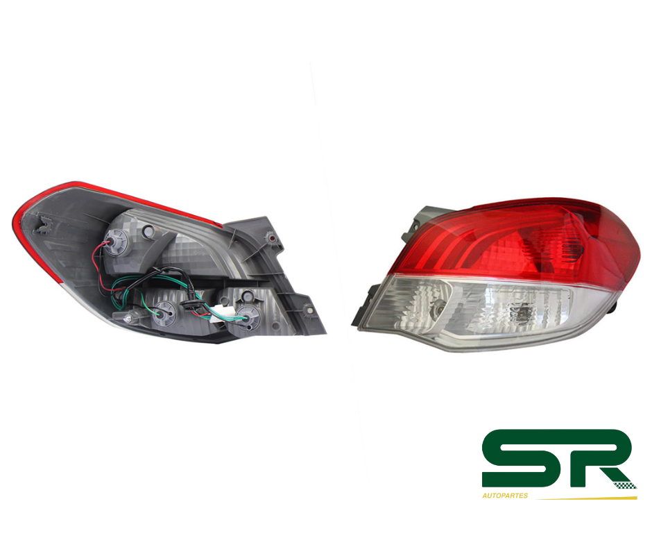 CALAVERA DER C/ARNES (MT MIRAGE G4 19-20) (ROJO/BLANCO DODGE ATTITUDE 15-24 DIFORZA