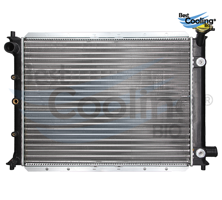 RADIADOR ALUMINIO ANTICONGELANTE FORD ESCORT 4L 1.8 LTS 1991-2002 ESCORT 4L 1.9 LTS 1991-2002 ESCORT 4L 2.0 LTS 1991-2002 CON Y SIN A/C FOCZ 8005-D 35574 BEST COOLING