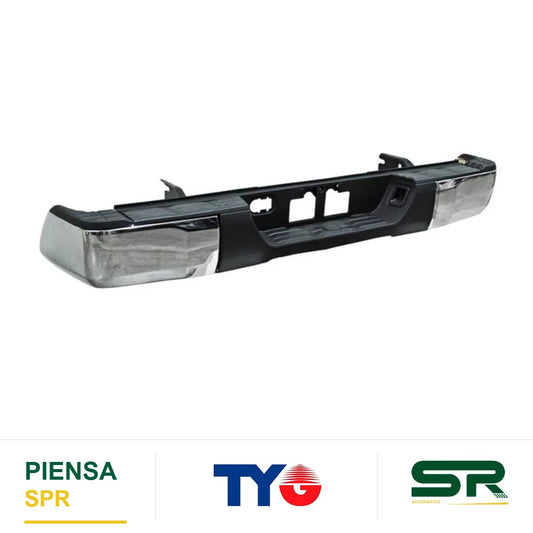 DEFENSA TRASERA CROMADA COMPLETA TUNDRA 2014-2021 TYG