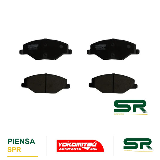 BALATAS DELANTERAS SEMIMETÁLICAS (POLO 13-22) VENTO 1.6L GASOLINA 2014-2022 YOKOMITSU