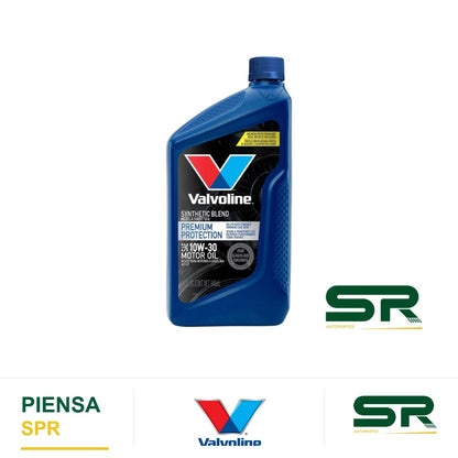 ACEITE DE MOTOR SAE 10W-30 MEZCLA SYNTHETIC 1L VALVOLINE