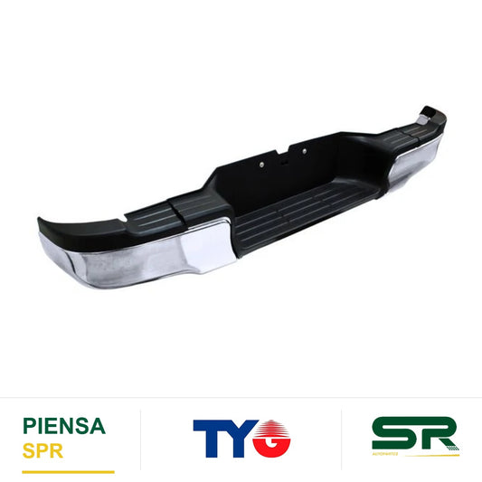DEFENSA TRASERA CROMADA COMPLETA HILUX 2016-2025 TYG