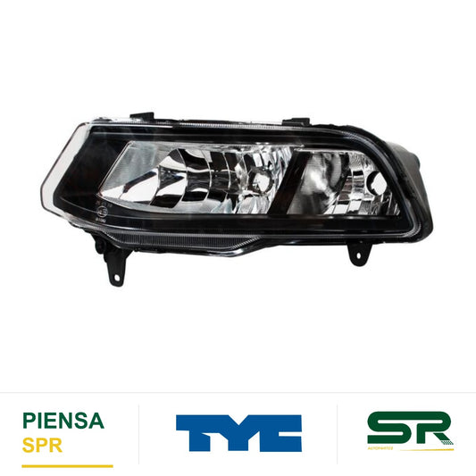 FARO DE NIEBLA IZQUIERDO LÍNEA NUEVA SIN FOCO VOLKSWAGEN VENTO 2020-2022 / POLO GTI 2015-2017 P / 2 FOCOS TYC