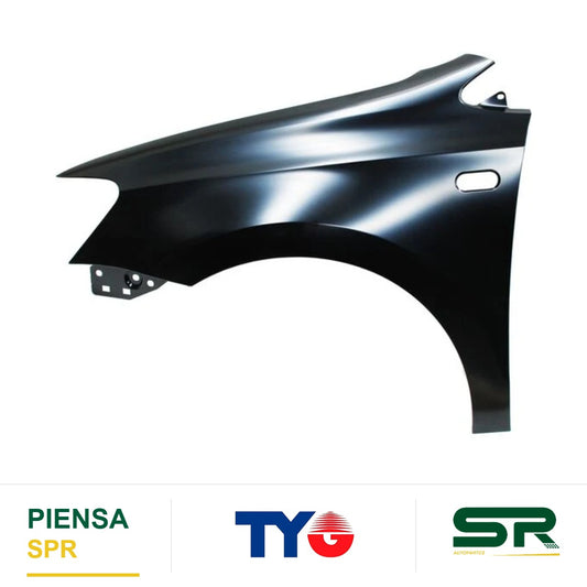 SALPICADERA IZQUIERDA VOLKSWAGEN VENTO 2014-2015 C / HOYO P / CUARTO 287 TYG
