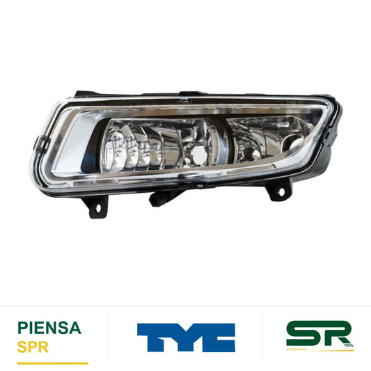 FARO DE NIEBLA IZQUIERDO LÍNEA ANTERIOR VOLKSWAGEN VENTO 2016-2020 / POLO 2013-2014 P / 2 FOCOS S / FOCOS TYC