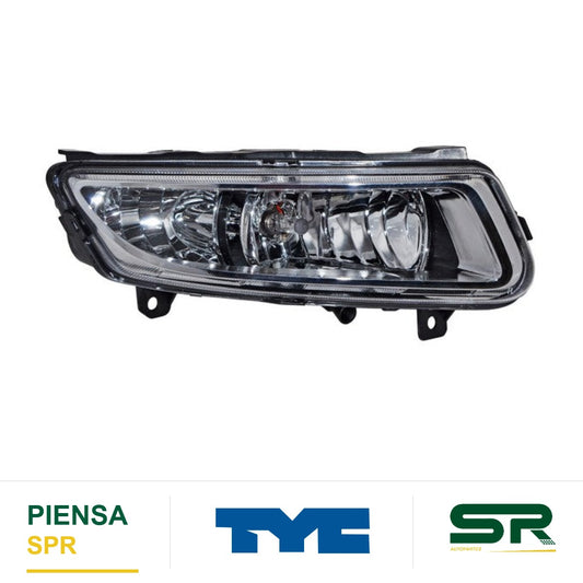 FARO DE NIEBLA DERECHO LÍNEA ANTERIOR CON FOCO VOLKSWAGEN VENTO 2016-2020 / POLO 2013-2014 P / 1 FOCO TYC