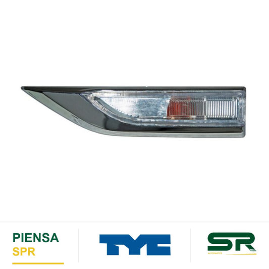 CUARTO LATERAL IZQUIERDO CROMADO DDD VOLKSWAGEN TRANSPORTER/ CADDY 2016-2020 TYC