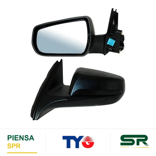 ESPEJO IZQUIERDO ELÉCTRICO 5 PINES CON DESEMPAÑANTE PARA PINTAR CHEVROLET MALIBU ECO 2013-2015 / CHEVROLET LTZ 2013-2015 / CHEVROLET LS 2013-2015 / CHEVROLET LT 6 2013-2015 TYG