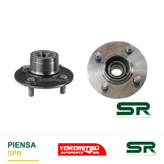 MAZA TRASERA AMBOS LADOS CON 4 BIRLOS (SENTRA B-14 96-00) TS-III 1.6L 1992-2017 YOKOMITSU