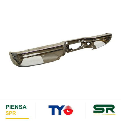 DEFENSA TRASERA CROMADA PARA MOLD FORD PICKUP 1997-2004 / F150 / 250 1997-2004 TYG