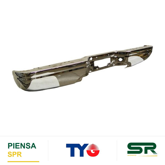 DEFENSA TRASERA CROMADA PARA MOLD FORD PICKUP 1997-2004 / F150 / 250 1997-2004 TYG