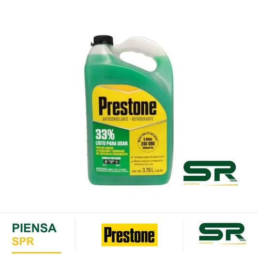 ANTICONGELANTE AFC VERDE 33% 3.78L PRESTONE