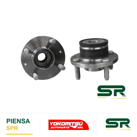 MAZA TRASERA AMBOS LADOS COMPLETA CON ABS CON 4 BIRLOS AVEO 1.5L 2018-2023 YOKOMITSU