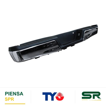 DEFENSA TRASERA CROMADA COMPLETA SIN HOYO PARA SENSOR FORD PICKUP 2015-2020 / F-150 2015-2020 TYG