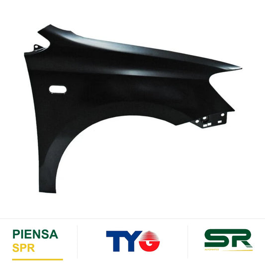 SALPICADERA DERECHA VOLKSWAGEN POLO 2015-2016 C / HOYO P / CUARTO TYG