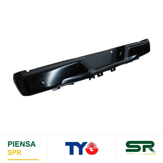 DEFENSA TRASERA NEGRA COMPLETA CON HOYO PARA SENSOR FORD PICKUP 2015-2020 / F-150 2015-2020 TYG