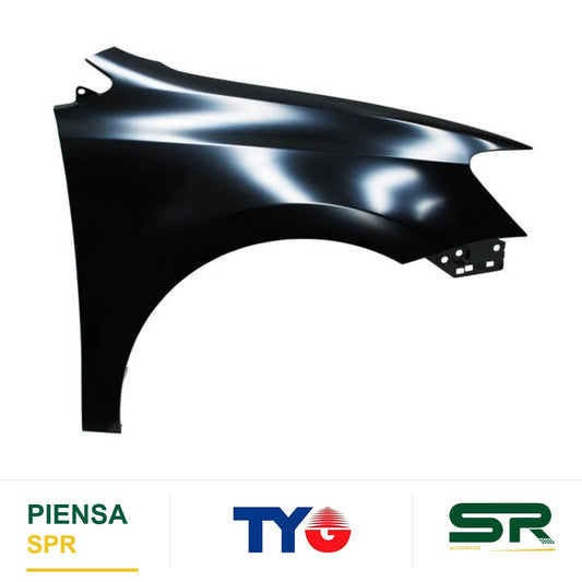 SALPICADERA DERECHA VOLKSWAGEN POLO 2013-2021 S / HOYO P / CUARTO TYG
