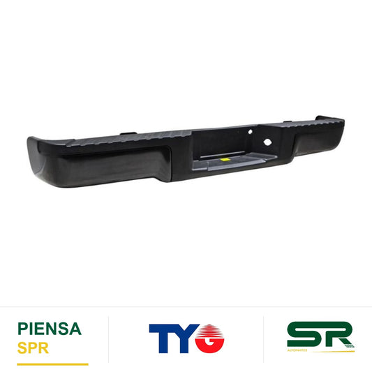 DEFENSA TRASERA NEGRA COMPLETA SIN HOYO PARA SENSOR SIN TIRON FORD PICKUP 2008-2016 TYG