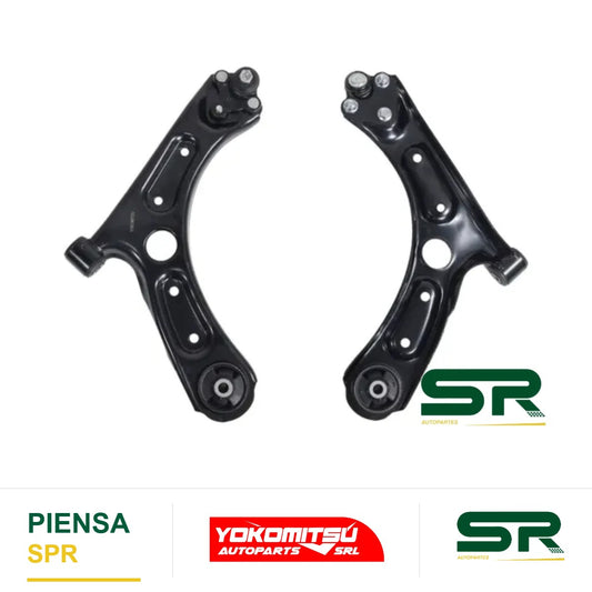 HORQUILLA INFERIOR DELANTERA DERECHA CON RÓTULA CON BUJES (ELANTRA 2.0L 17-20) FORTE 1.6L/2.0L 2019-2024 YOKOMITSU