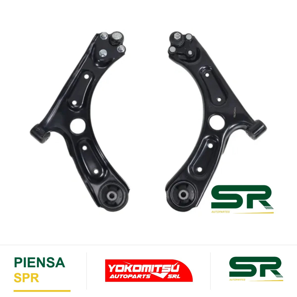HORQUILLA INFERIOR DELANTERA IZQUIERDA CON RÓTULA CON BUJES (ELANTRA 2.0L 17-20) FORTE 1.6L/2.0L 2019-2024 YOKOMITSU