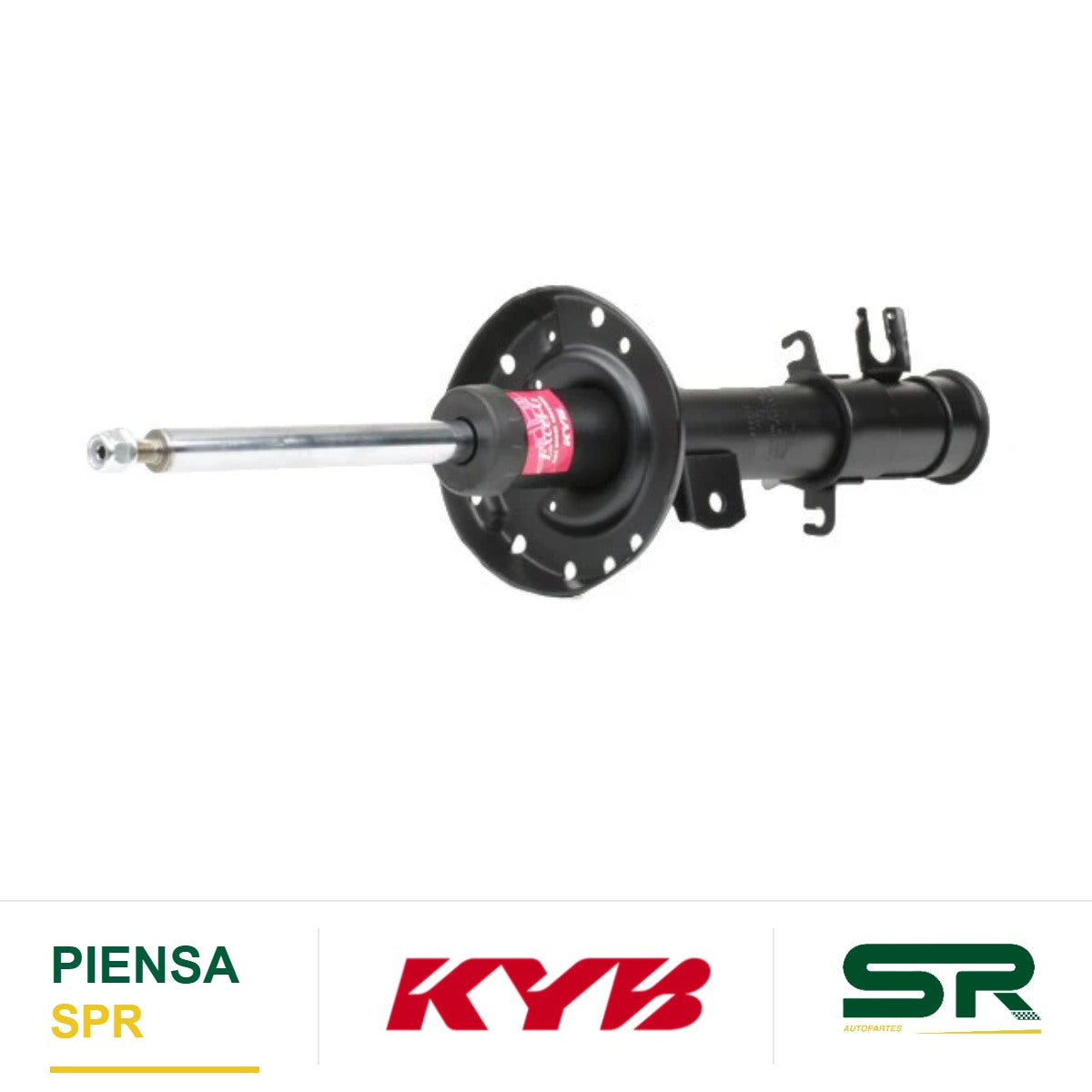 AMORTIGUADOR TRASERO GAS EXCEL-G FIAT 500 L4 1.4 (2009-2016). 3709011 7001178 SAFETY KYB