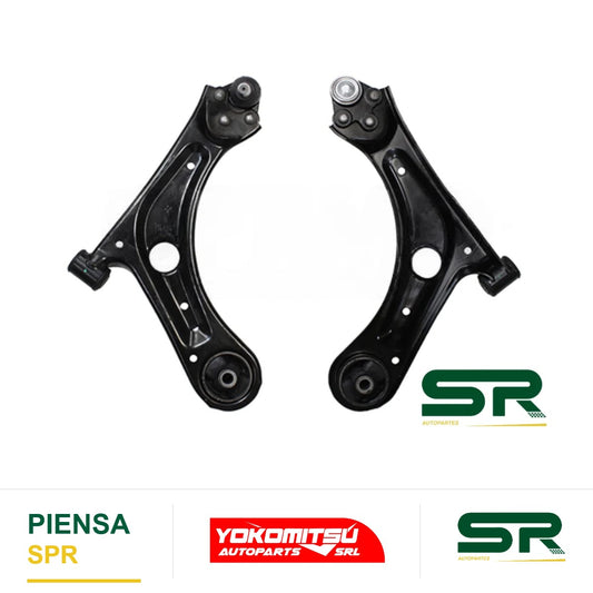 HORQUILLA INFERIOR DELANTERA DERECHA CON RÓTULA CON BUJES AVEO 1.5L 2018-2023 YOKOMITSU
