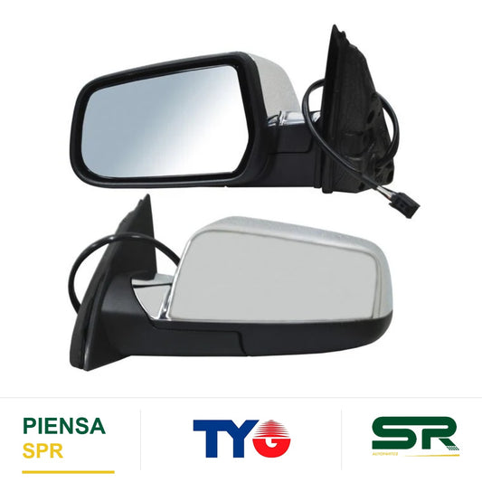 ESPEJO IZQUIERDO ELÉCTRICO 9 PINES CON DESEMPAÑANTE CROMADO CON MEMORIA CHEVROLET EQUINOX 2016-2017 / CHEVROLET TERRAIN 2011-2015 TYG