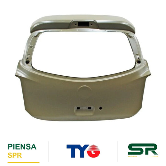 TAPA CAJUELA NISSAN MARCH 2011-2013 / ACTIVE 2014-2020 P / CILINDRO S / MOLDURAS S / HOYO P / PLUMILLA TYG
