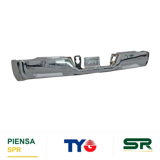 DEFENSA TRASERA CROMADA SIN HULES SIN HOYO PARA SENSOR DODGE PICKUP 2009-2019 TYG