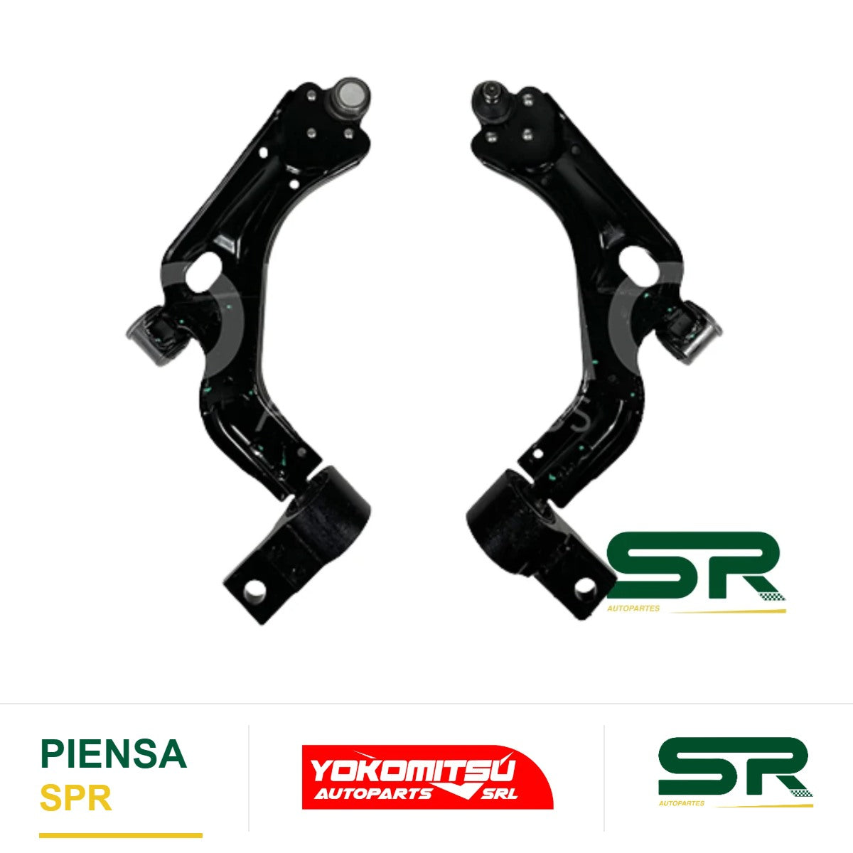 HORQUILLA INFERIOR DELANTERA IZQUIERDA CON RÓTULA CON BUJES FIESTA FIRST 1.6L 2008-2010 YOKOMITSU