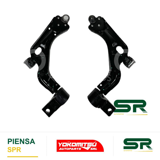 HORQUILLA INFERIOR DELANTERA IZQUIERDA CON RÓTULA CON BUJES FIESTA FIRST 1.6L 2008-2010 YOKOMITSU