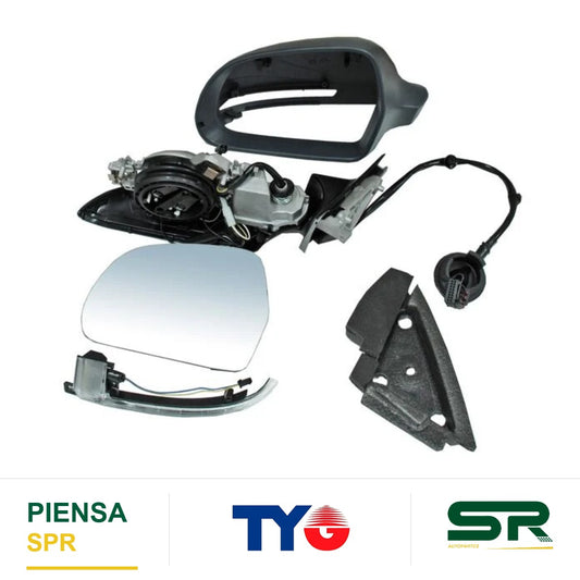 ESPEJO DERECHO ELÉCTRICO CON DIRECCIONAL CON DESEMPAÑANTE PARA PINTAR AUDI A3 3P 3 P E 2009-2010 / AUDI TDI 2 0 16V QUATTRO 2009-2010 / AUDI TDI 2 0 16V 2009-2010 / AUDI TDI 1 9 2009-2010 / AUDI 1 6 2009-2010 / AUDI 1 2 2009-2010 / AUDI TDI 2 0 2009-2010