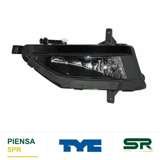 FARO DE NIEBLA IZQUIERDO SIN FOCO VOLKSWAGEN JETTA 2019-2021 / GOLF 2018-2020 TYC