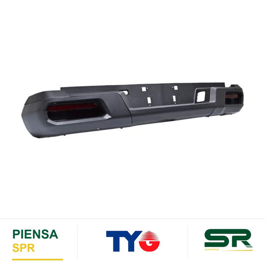 DEFENSA TRASERA SIN HOYO PARA SENSOR CORRUGADA S10 MAX 2022-2025 TYG