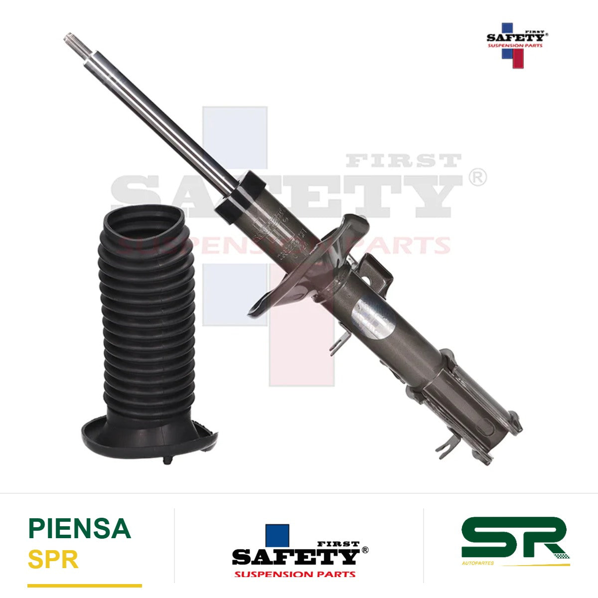AMORTIGUADOR DELANTERA IZQUIERDO GAS CHEVROLET TRUCK TORNADO VAN 4L 1.5 LTS 2022-2024 CON CUBREPOLVO SAFETY